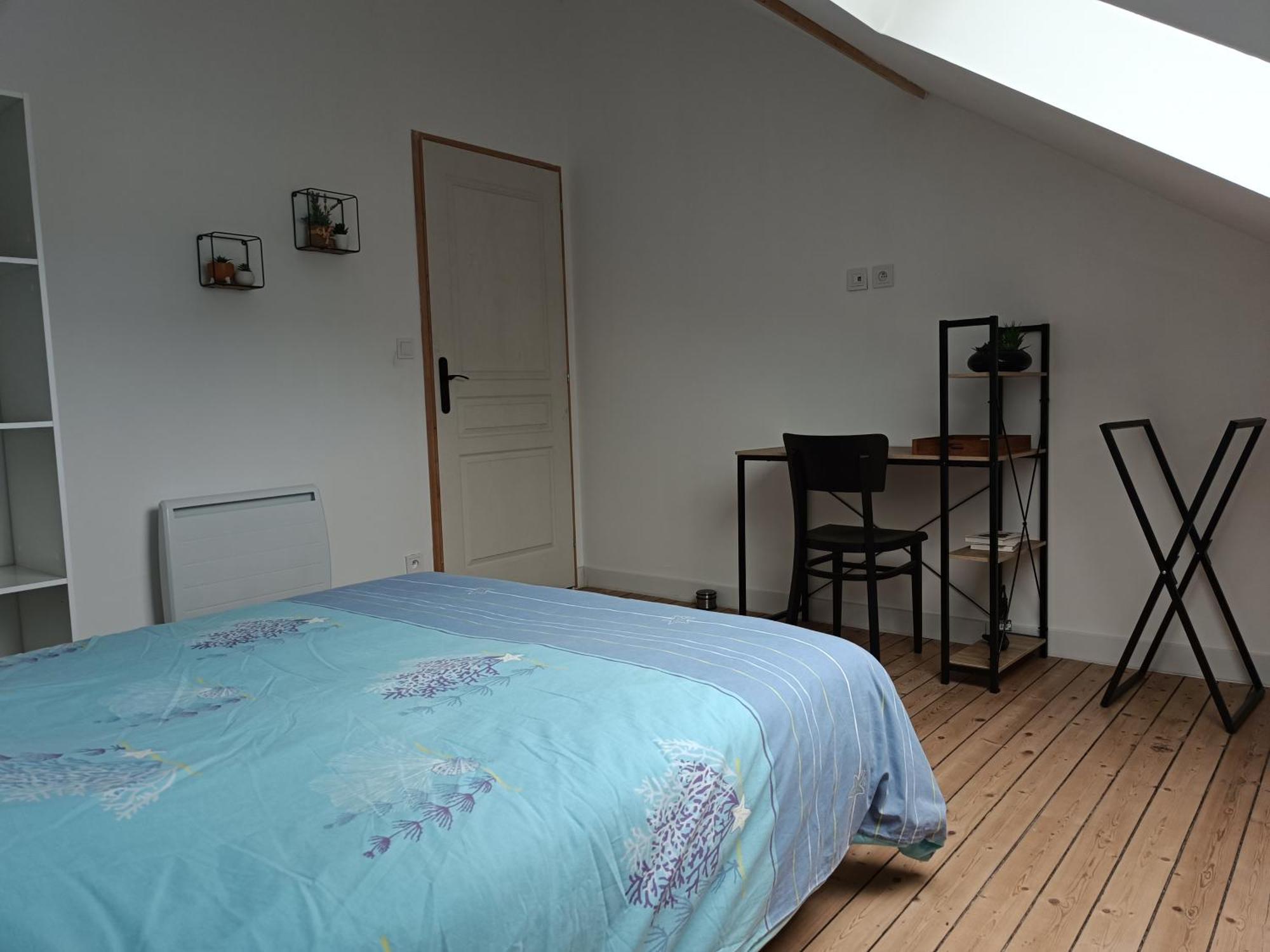 Chambre Spacieuse Et Confortable 2 Graville Extérieur photo
